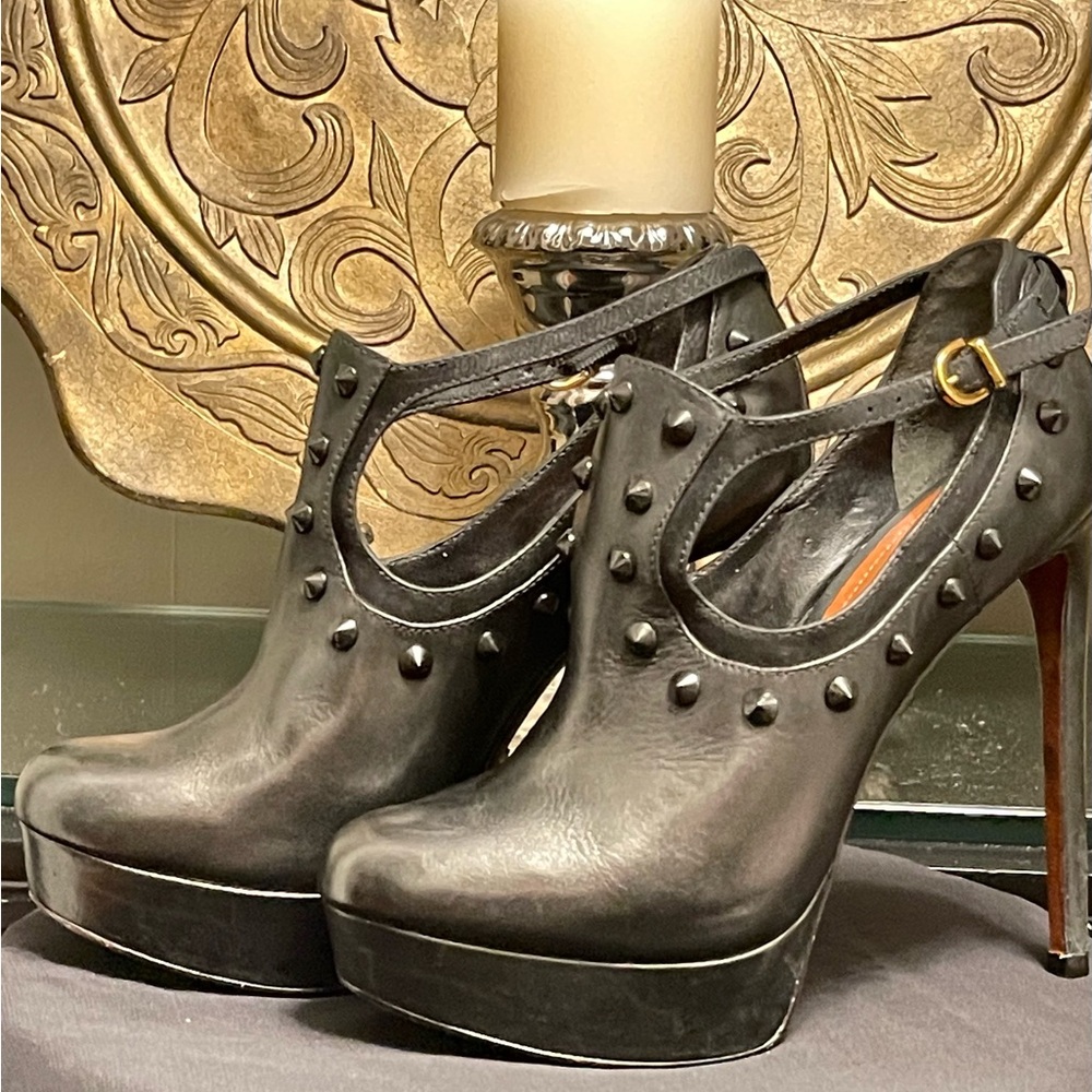 Schultz Studded Heels. Euc - image 1